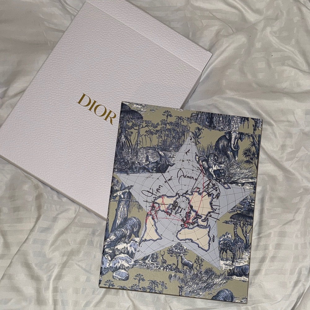 Dior Star Map Book and pencil set with Nature Motifs